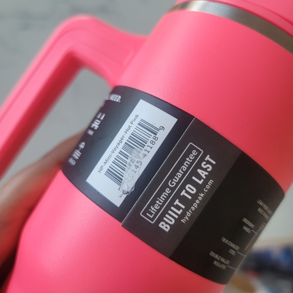 New HYDRAPEAK Kids Voyager Mini Stainless Steel Insulated Tumbler 18oz Hot Pink - Picture 8 of 12